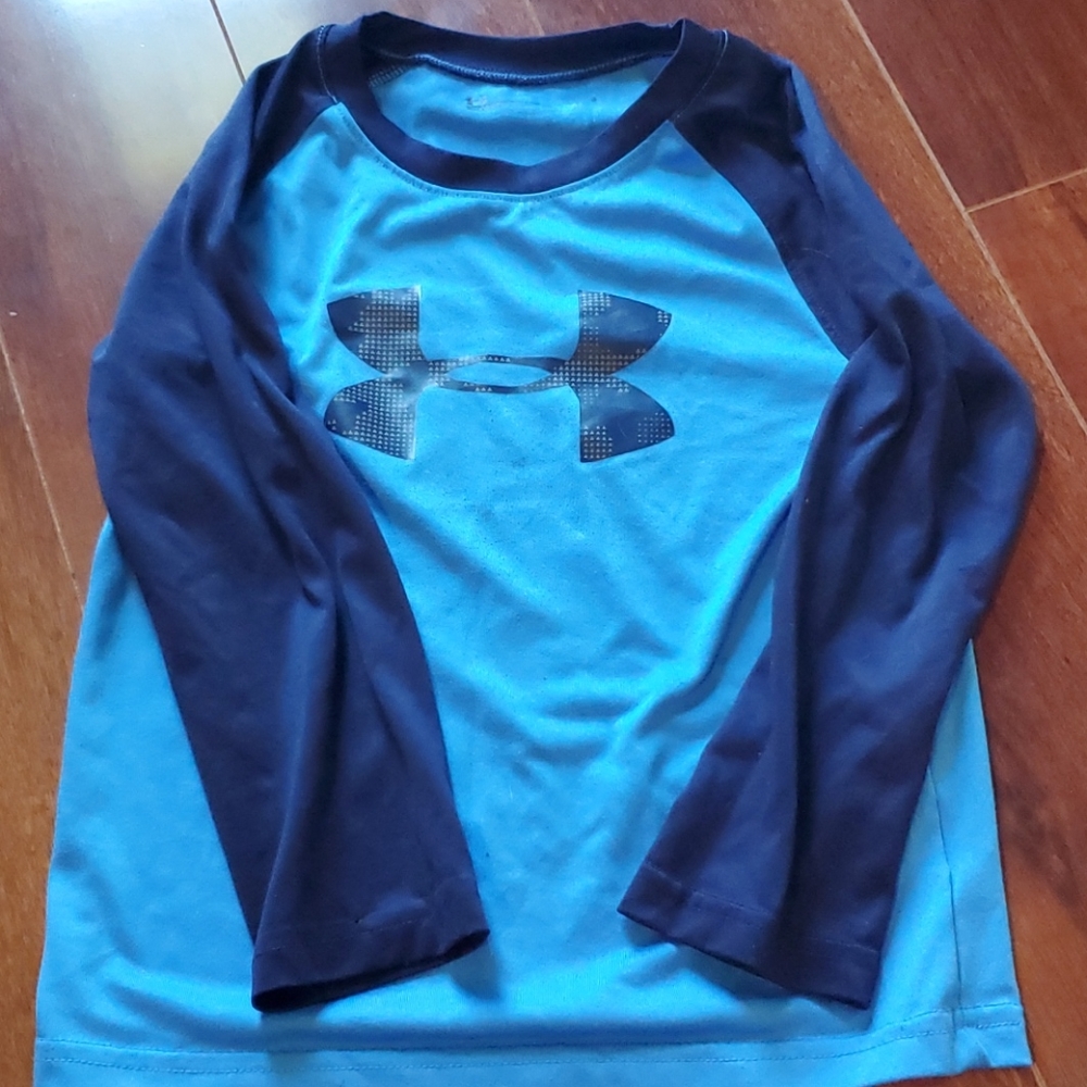 Blue under armour shirt
